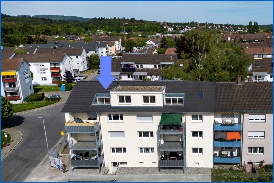 Luftbild Etagenwohnung Radolfzell am Bodensee