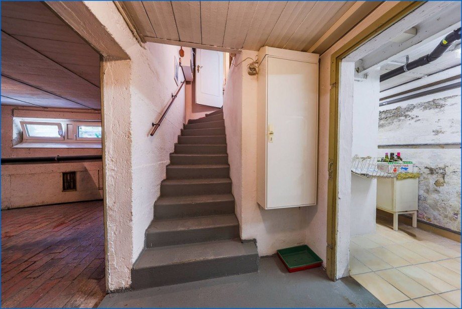 Treppe in Keller Einfamilienhaus Singen am Hohentwiel