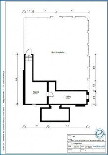 Grundriss Keller Modernisierte Unternehmer-Villa mit 565 qm Wohnfl. auf 3 Wohnungen u. gro�z�g. Grundst�ck in Sto-OT!