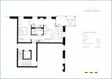 Grundriss Whg. Nr. 30 Traumhafte Neubau Wohnung im 2. OG mit Balkon in Top Lage auf der Mettnau