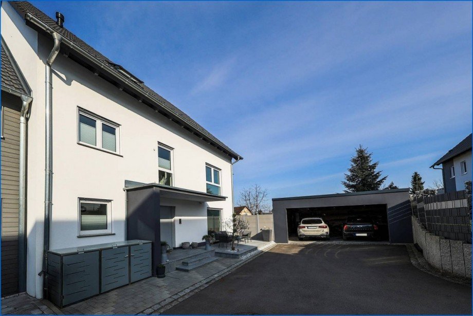 Einfahrt Doppelhaush�lfte Gottmadingen / Bietingen