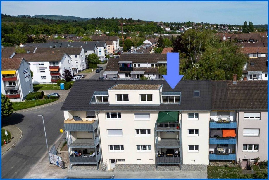 Westansicht Etagenwohnung Radolfzell am Bodensee