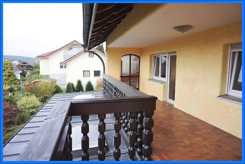 S�dbalkon Erdgeschosswohnung Stockach
