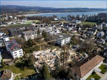 Nordansicht Traumhafte Neubau Wohnung im 2. OG mit Balkon in Top Lage auf der Mettnau