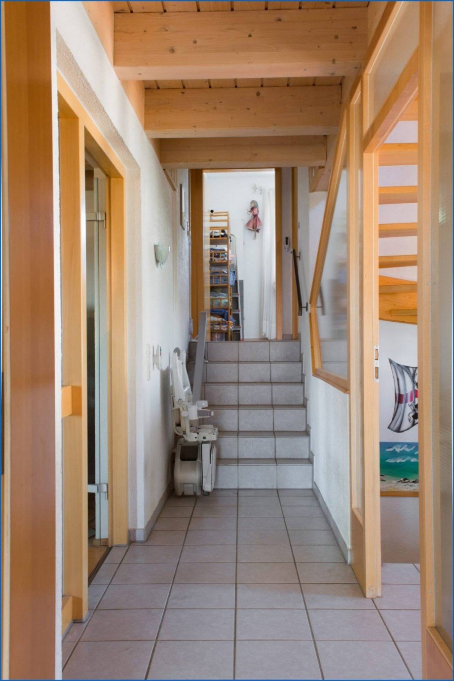 Treppenhaus, OG Zweifamilienhaus Pfullendorf / Aach-Linz