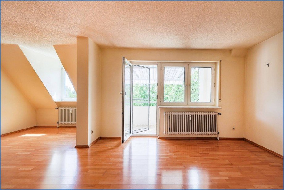 Wohnzimmer Etagenwohnung Radolfzell am Bodensee