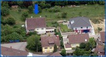 Luftbild-2 Attraktives Familienhaus mit gro�em Grundst�ck u. Garage, in sch�ner und ruhiger Lage!