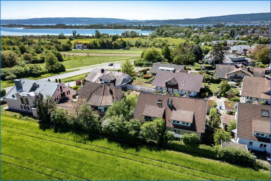Luftbild Doppelhaush�lfte Radolfzell am Bodensee