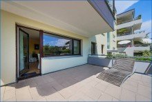 Gro�er Balkon Exklusive 3-Zimmer-Wohnung mit Seesicht und Garage, Haus top saniert - frei!