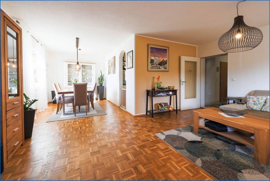 Wohnzimmer Erdgeschosswohnung Singen am Hohentwiel