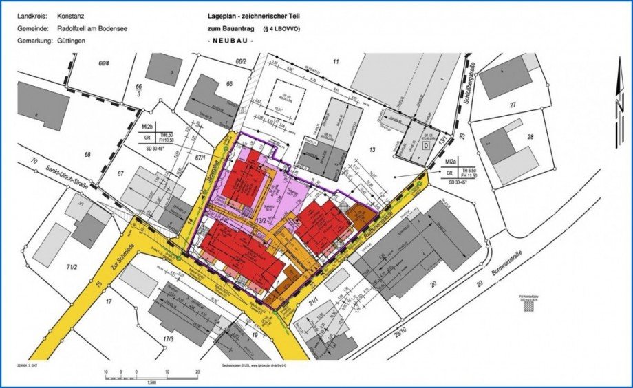 Lageplan Etagenwohnung Radolfzell am Bodensee / G�ttingen