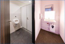 EG_WC mit Pissoir und Waschbecken B�ro - Praxis - Workspace - Schulung - Produktion - Lager    / 
    EG und 1. OG