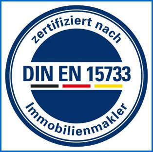 Zertifikat DIN EN 15733 Dachgeschosswohnung Meersburg