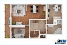 1. OG Modernes Zweifamilienhaus plus Gewerbeeinheit insgesamt ca. 243m� und gro�z�gigen Freifl�chen