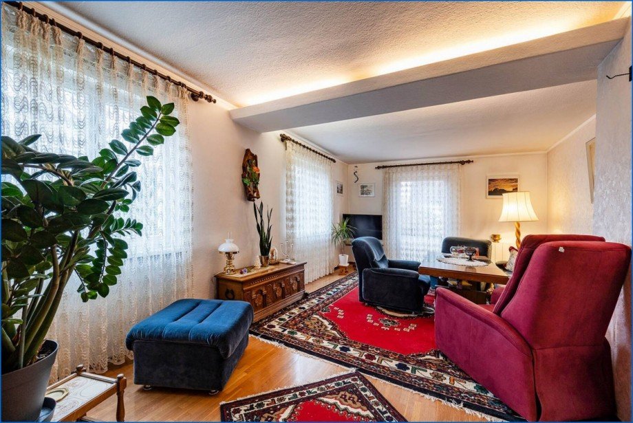 Wohnzimmer Einfamilienhaus Radolfzell am Bodensee / B�hringen