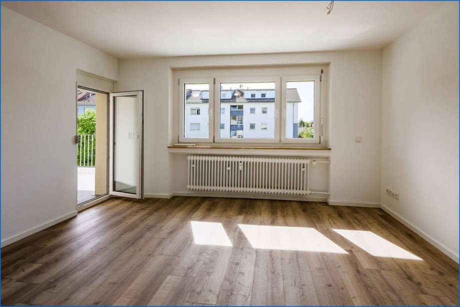 Wohnzimmer Etagenwohnung Radolfzell am Bodensee