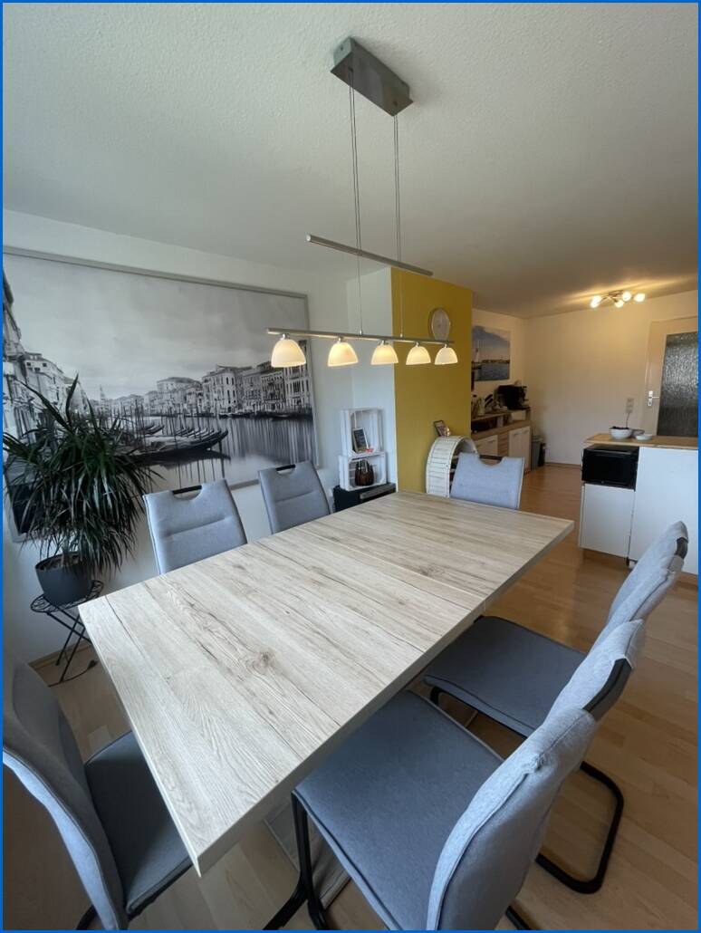 Essbereich Dachgeschosswohnung Radolfzell am Bodensee