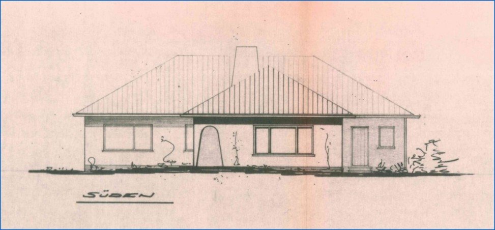 Ansicht S�den Bungalow Rielasingen-Worblingen / Worblingen