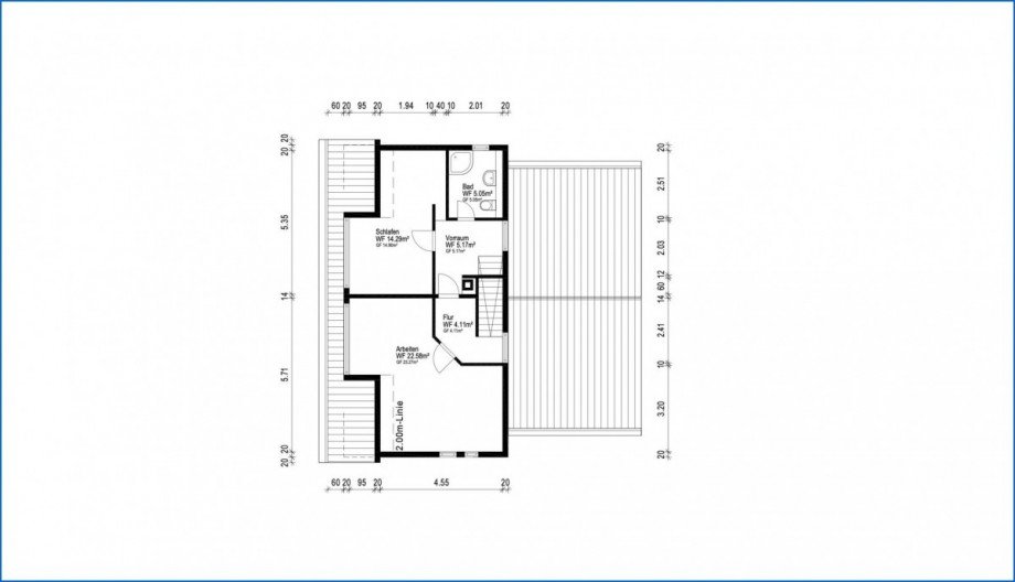 DG Grundriss Einfamilienhaus Orsingen-Nenzingen
