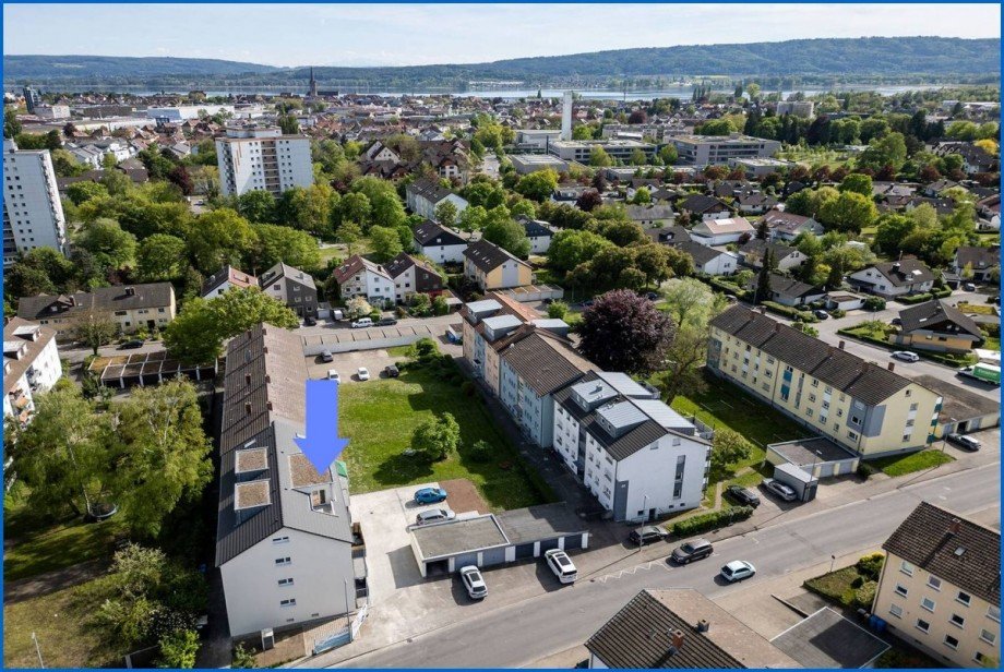 Blick Richtung Bodensee Etagenwohnung Radolfzell am Bodensee