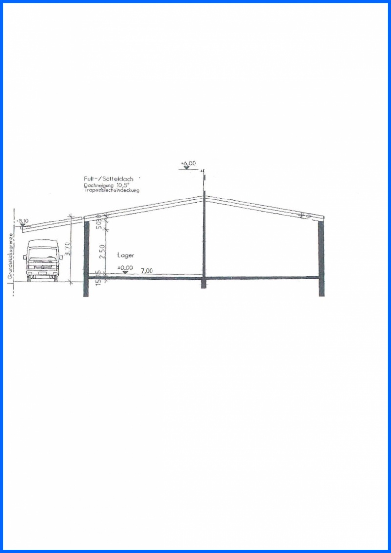 Seitenansicht Lager Radolfzell am Bodensee
