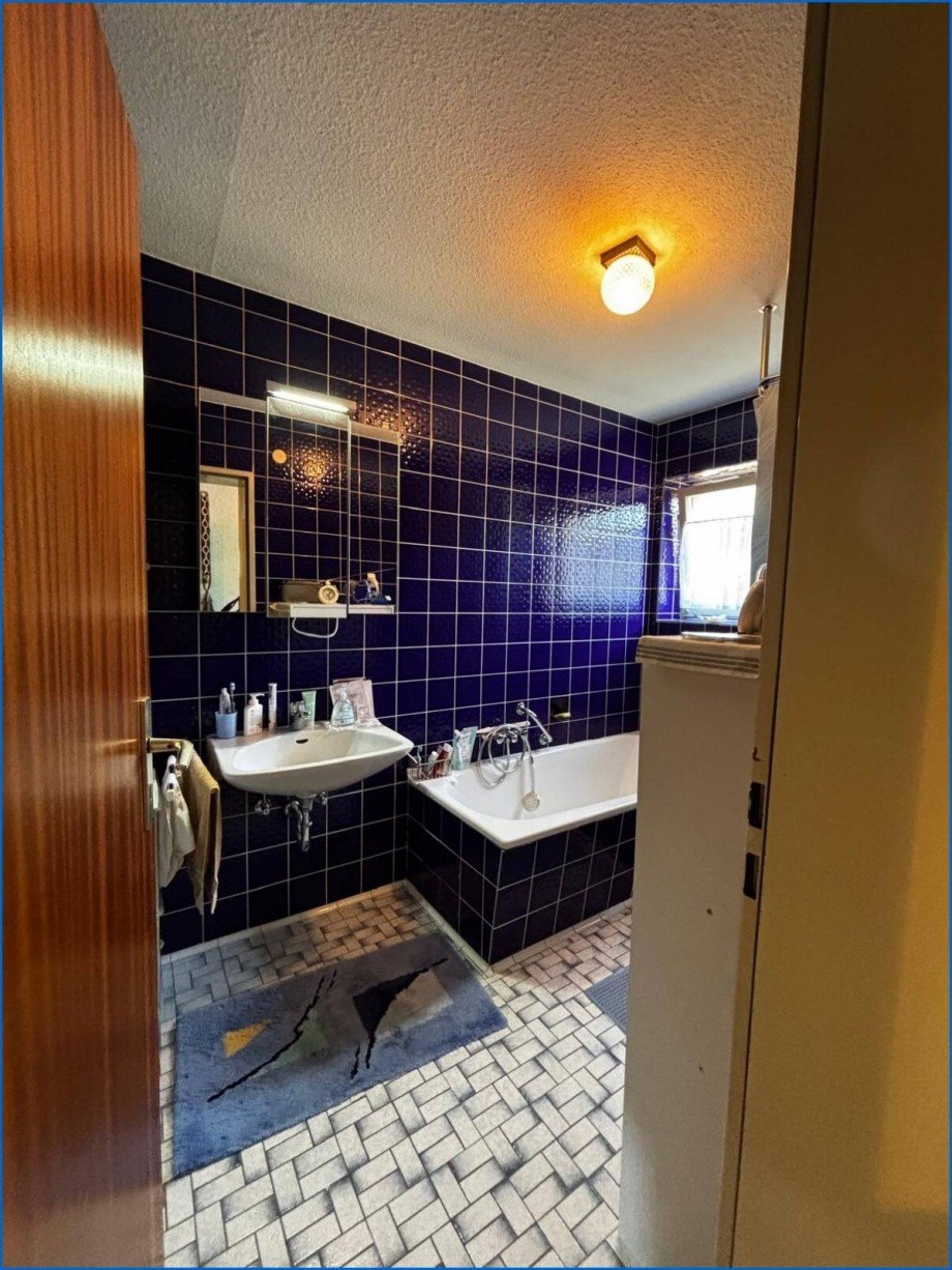 Blick ins Badezimmer Einfamilienhaus Stockach