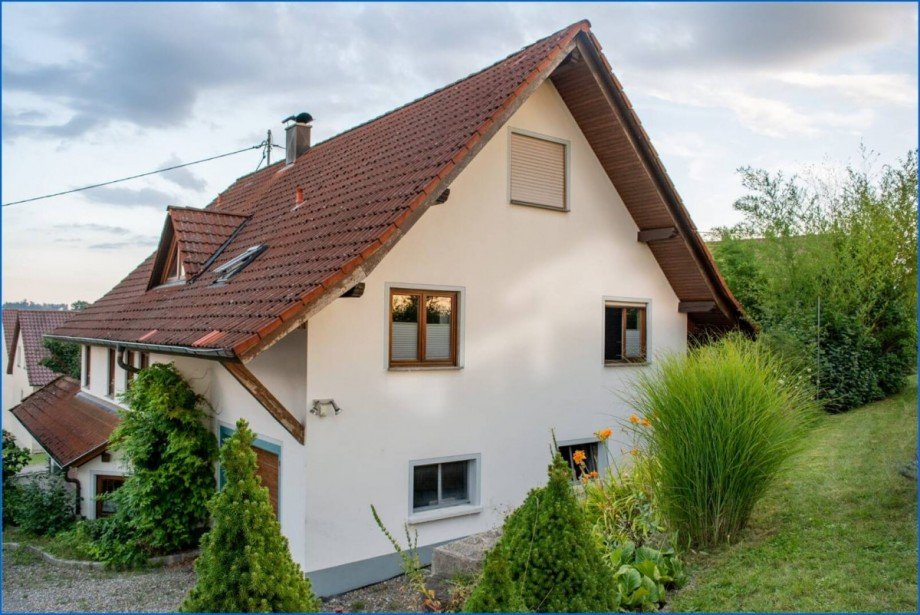 Stra�enansicht Zweifamilienhaus Pfullendorf / Aach-Linz