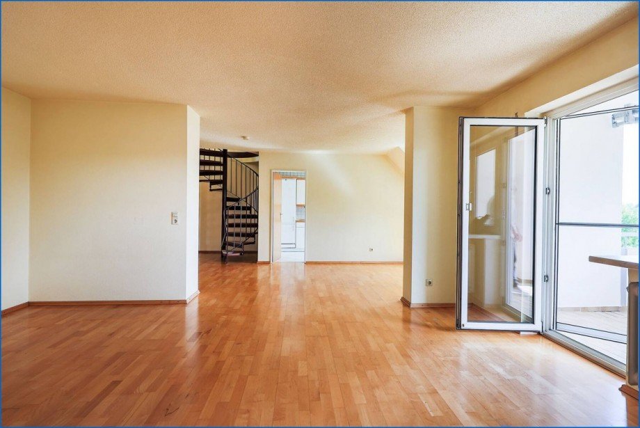 Wohnzimmer Etagenwohnung Radolfzell am Bodensee