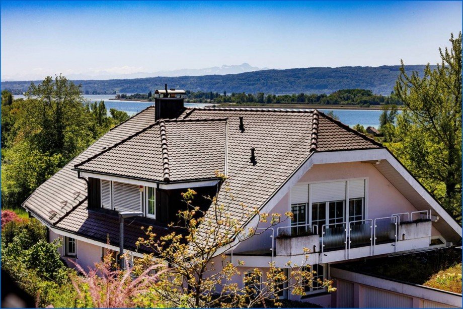 Blick Beispiel Doppelhaush�lfte Radolfzell am Bodensee
