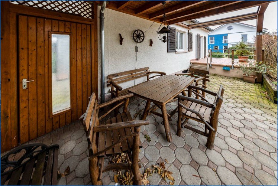 Sitzplatz �berdacht Einfamilienhaus Radolfzell am Bodensee / B�hringen