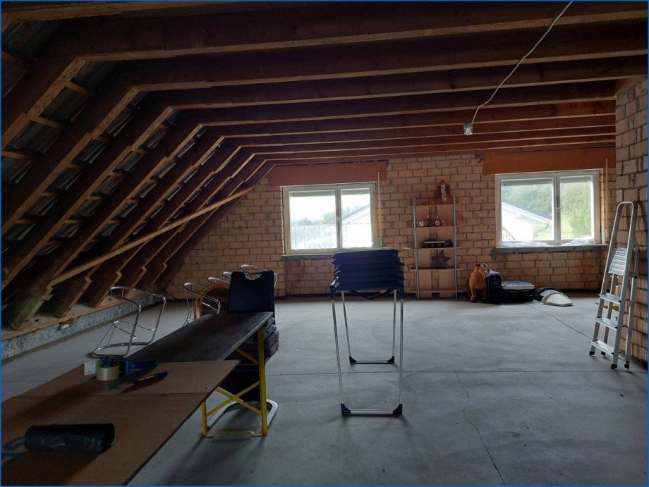 Dachspeicher Zweifamilienhaus Gailingen am Hochrhein