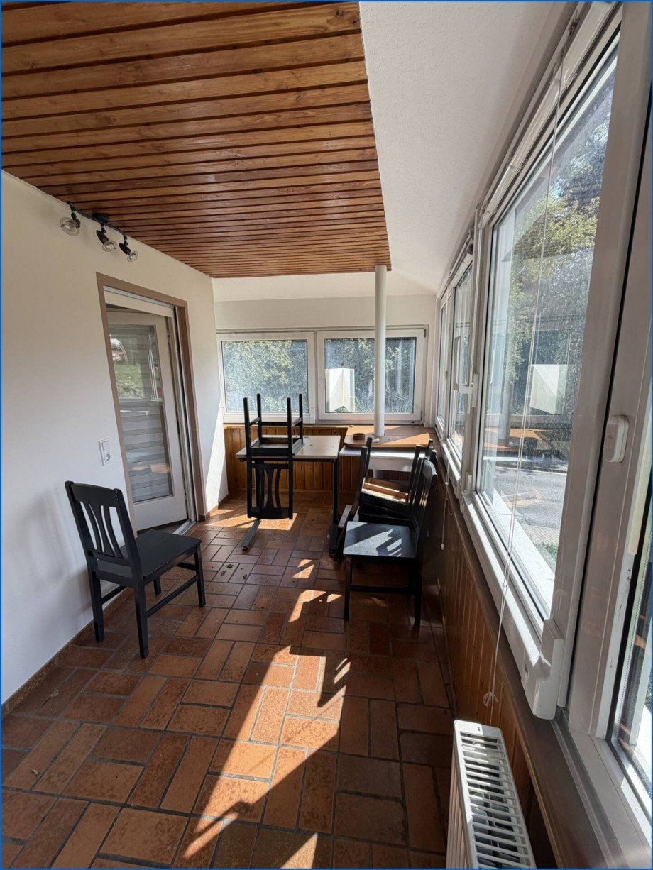 Loggia 1.OG - Maisonette Wohnung Doppelhaush�lfte Radolfzell am Bodensee / Liggeringen