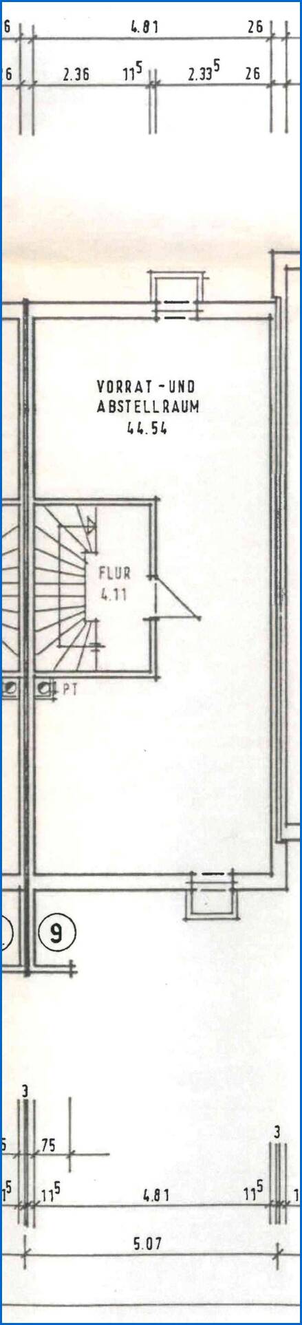 Grundriss KG Reihenmittelhaus Radolfzell am Bodensee / B�hringen