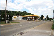 IMG_5099 Tankstelle mit KFZ-Werkstatt, Gastronomie/Restaurant und separate Wohnung, gro�es Grstk. !